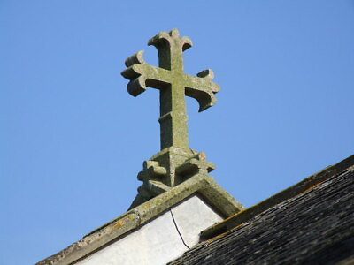 #ad Photo 6x4 All Saints Irby in the Marsh Firsby Eastern cross finial. c2007 GBP 2.00