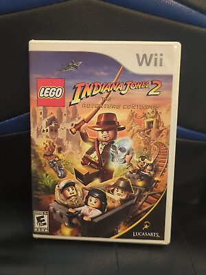 #ad LEGO Indiana Jones 2: The Adventure Continues Nintendo Wii 2009 $6.00