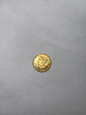 #ad 1907 D $5 Liberty Head Gold Half Eagle $800.00