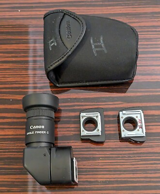 #ad Canon Angle Finder C With Finder Adapters Ec C Ed C For All Canon EOS Cameras $74.97