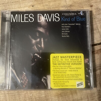 #ad Miles Davis : Kind Of Blue remastered Bonus Track Jazz 1 Disc CD $12.00