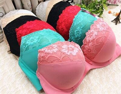 #ad Womens Full Cup Bra Underwire Lace Multiway Strapless Push Up Bras Lingerie BCDE $8.54
