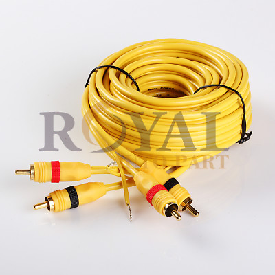 #ad 14Ft High Performance Dual RCA 2 Male to Male Audio Cable $13.21