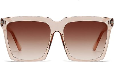 #ad AIEYEZO Oversized Square Sunglasses for Women Men Fashion Big Frame Shades Outdo $29.83