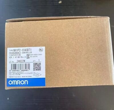 #ad 1PCS New In Box Omron PLC Module NX1P2 1040DT1 FAST SHIP $1059.00