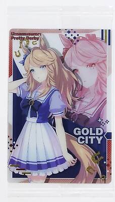 #ad Uma Musume Pretty Derby Wafer Card vol.2 16 Gold City BANDAI Japan $15.00