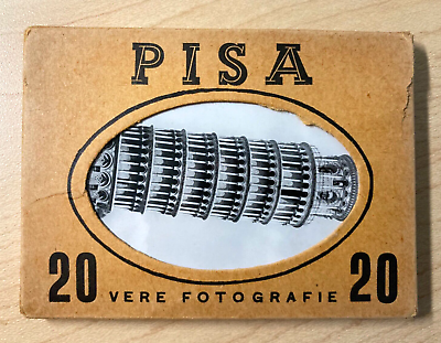 #ad Souvenir Photographs Pack Pisa Italy 1950 Vere Fotografie 20 Prints $21.50