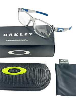 #ad Oakley NEW Youth Field Day Gray Shadow Frames Blue 48 14 128 Eyeglasses OY8007 $55.99