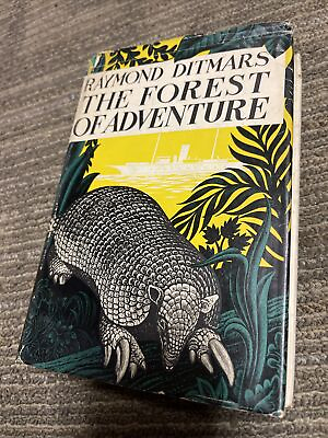#ad The Forest of Adventure by Raymond Ditmars 1933 First Edition dust jacket $199.00