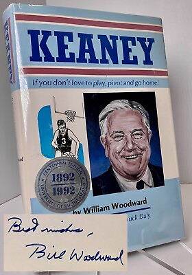 #ad Keaney SIGNED by William Woodward 1991 Basketball NEAR FINE $15.20