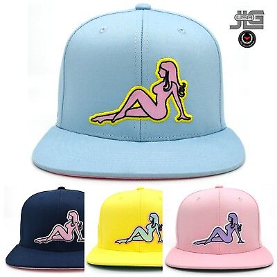 #ad Posed Women New Cap Adjustable Flat Bill Snapback Cap Hat Hip Hop MKA $19.99