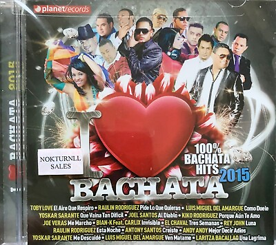 #ad I Love Bachata 2015 Various 2015 CD New Sealed $16.99