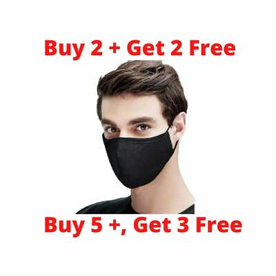 #ad SALE Cotton 3D Washable Face Mask Facial Cover reusable US SELLER $5.99