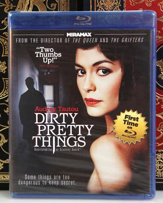 #ad DIRTY PRETTY THINGS Audrey Tautou BLU RAY NEW I SHIP BOXED $29.99