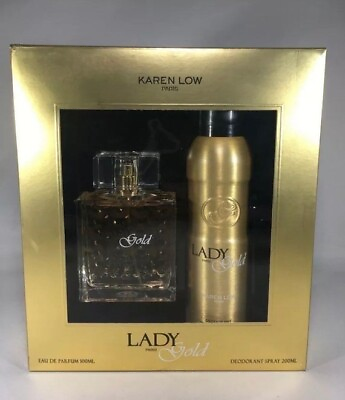 #ad Lady gold gift set By Karen Low $20.00