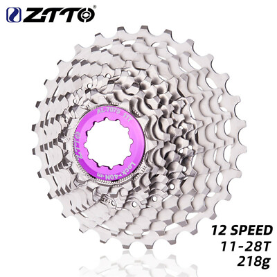 #ad ZTTO Road bike 12 Speed Cassette 11 28T UltraLight sprocket 12v SLR cassette $215.46