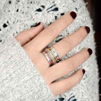 #ad Designer Ring925 Sterling Silver Band amp;Statement Ring Handmade Ring All size $12.34