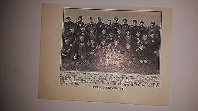 #ad Purdue University Boilermakers 1906 Football Team Picture RARE $24.99