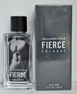 #ad Abercrombie amp; Fitch Fierce Eau De Cologne 3.4 100ml Brand New Sealed $37.99
