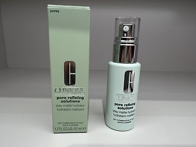 #ad Clinique Pore Refining Solutions Stay Matte Hydrator 1.7oz Dry Combination Oily $89.90
