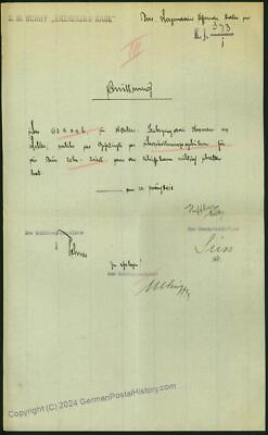 #ad Austria WWI KuK Navy SMS Erzherzog Karl Document 44300 $194.31