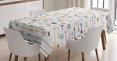 #ad Arrows Tablecloth Colorful Arrows Pattern Aztec Najavo Inspired Style Artwork I $34.88