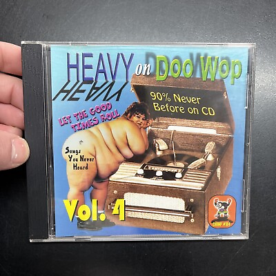 #ad HEAVY ON DOO WOP VOL 4 CD $6.00