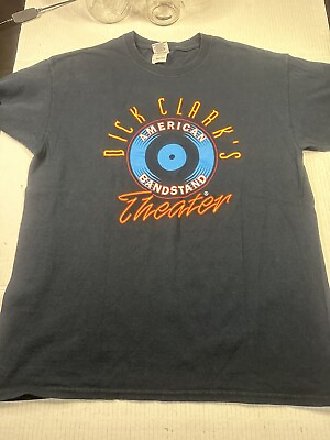 #ad Gildan Dick Clarks American Bandstand Theater Tshirt Size Large $17.00
