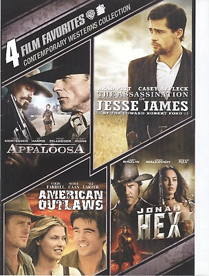 #ad ORIGINAL COVER ART 4 Favorites Contemporary Westerns 2013 DVD Cover No Disc $0.99