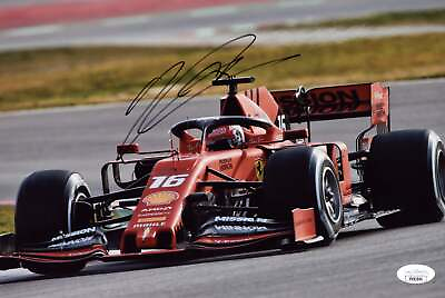 #ad Charles Leclerc Signed 8x12 Photo F1 Ferrari Formula 1 Autographed JSA COA 6 $319.99