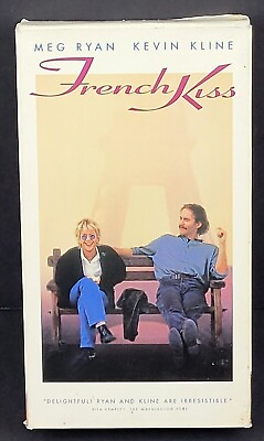 #ad French Kiss 1995 VHS Meg Ryan Kevin Kline Timothy Hutton Jean Reno $7.99