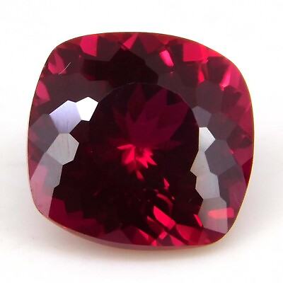 #ad 10.05 Ct Natural Ruby Blood Red Cushion Cut IGL Certified Excellent Gemstone $17.59