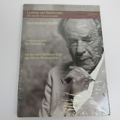 #ad DVD Beethoven PAUL BADURA SKODA Concert Gramola Collectible New Sealed M1 $15.00