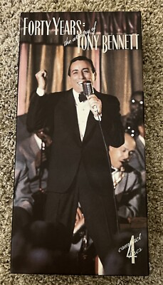 #ad Tony Bennet Forty Years The Artistry 4 CD Set Vintage Retro $14.95