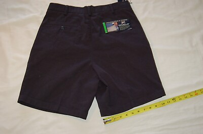 #ad NWT ROUNDTREE amp; YORKE Cotton shorts Black Size 32 relaxed Pleated $8.98