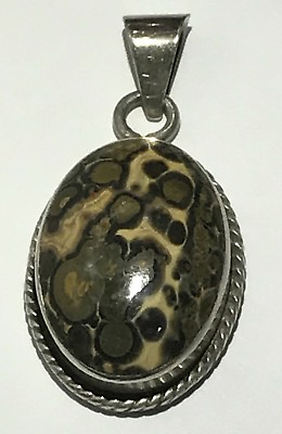 #ad Sterling Silver 925 Pendant #244 $45.00