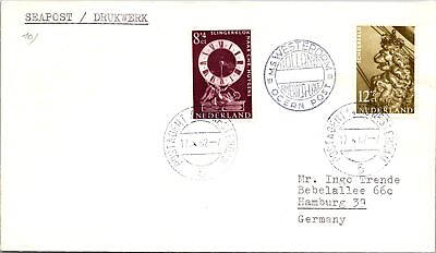 #ad Netherlands 1962 M S Westerdam Ocean Post F51735 $5.99
