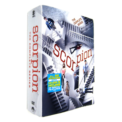 #ad Scorpion The Complete TV Series Season 1 4 24 DISC DVD SET $34.00