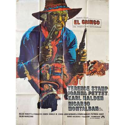 #ad BLUE Movie Poster 47x63 in. 1968 Silvio Narizzano Terence Stamp $49.99