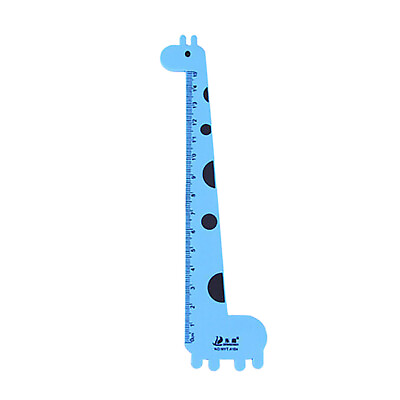 #ad Cute Cartoon Giraffe Animal Plastic Ruler Kids Student School Stationery Gift 68 $7.00