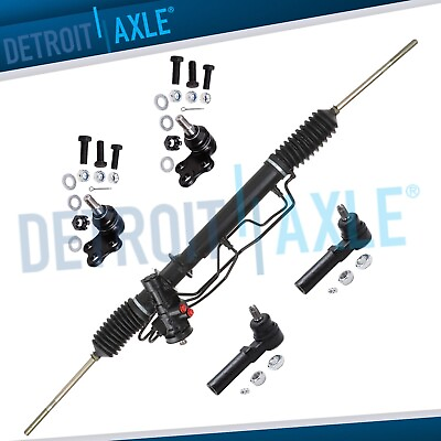 #ad 5pc Power Steering Rack and Pinion Tierod Ball Joint for 1993 02 Villager Quest $160.82
