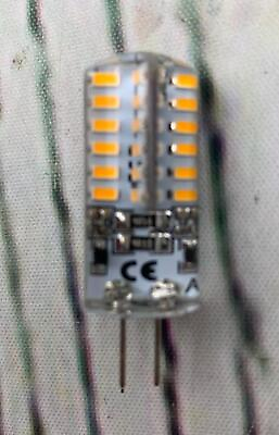 #ad G4 LED Bulb 12V ACDC BiPin Base Light Bulbs LED 3W 2700K Warm White 10 Pack $29.99