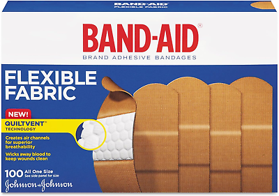 #ad Brand Flexible Fabric Adhesive Bandages for Wound Care and First Aid All One Si $19.60