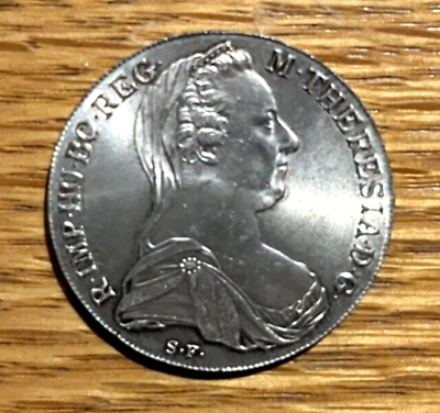 #ad Coin 1780 Austria Maria Theresia Silver Re strike $39.00