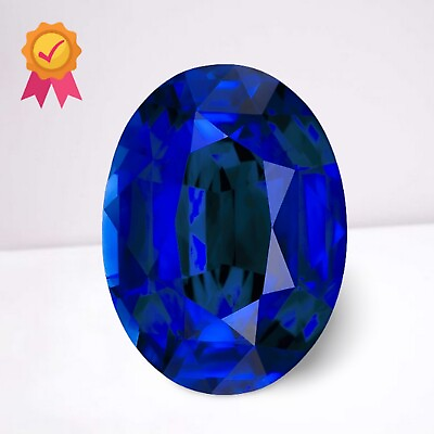 #ad Blue Sapphire Oval Cut Loose Gemstone 9x7 mm 2.1 Cts Lustrous Gemstone $9.99