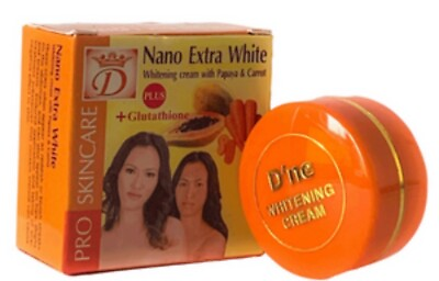 #ad NANO EXTRA WHITE NATURAL PAPAYA and CARROT Glutathione FACE CREAM 15g original $14.95