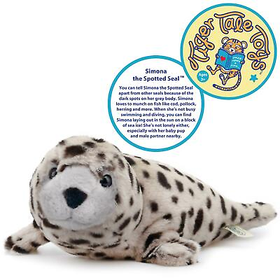 #ad Simona the Spotted Seal 15 Inch Animal Stuffed Animal Plush $12.99