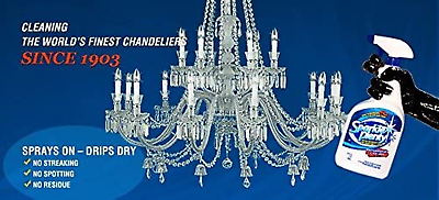 #ad Crystal Chandelier Cleaner Spray Drip Dry Home Cleaning Supplies Crystal C $30.00