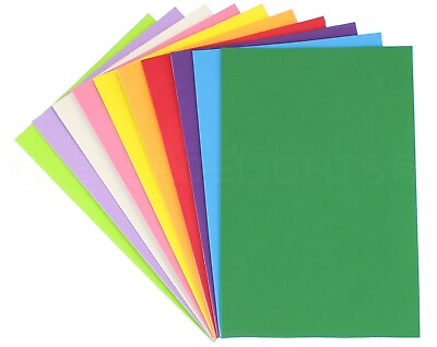 #ad Craft Foam Sheets 8quot; x 12quot; Large Self Adhesive Pads Pick Color 10 50 Pcs $21.88