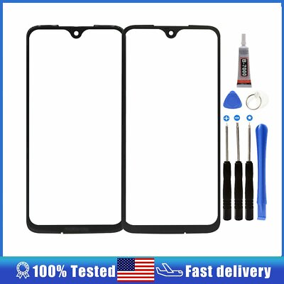 Replacement Glass For Motorola Moto G7 G7 Plus Front Glass Screen Tools Glue $7.96